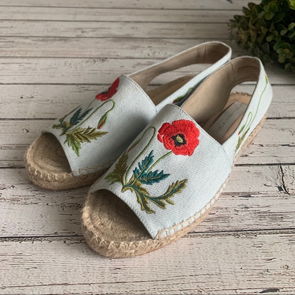 Stella Mccartney Floral Denim 